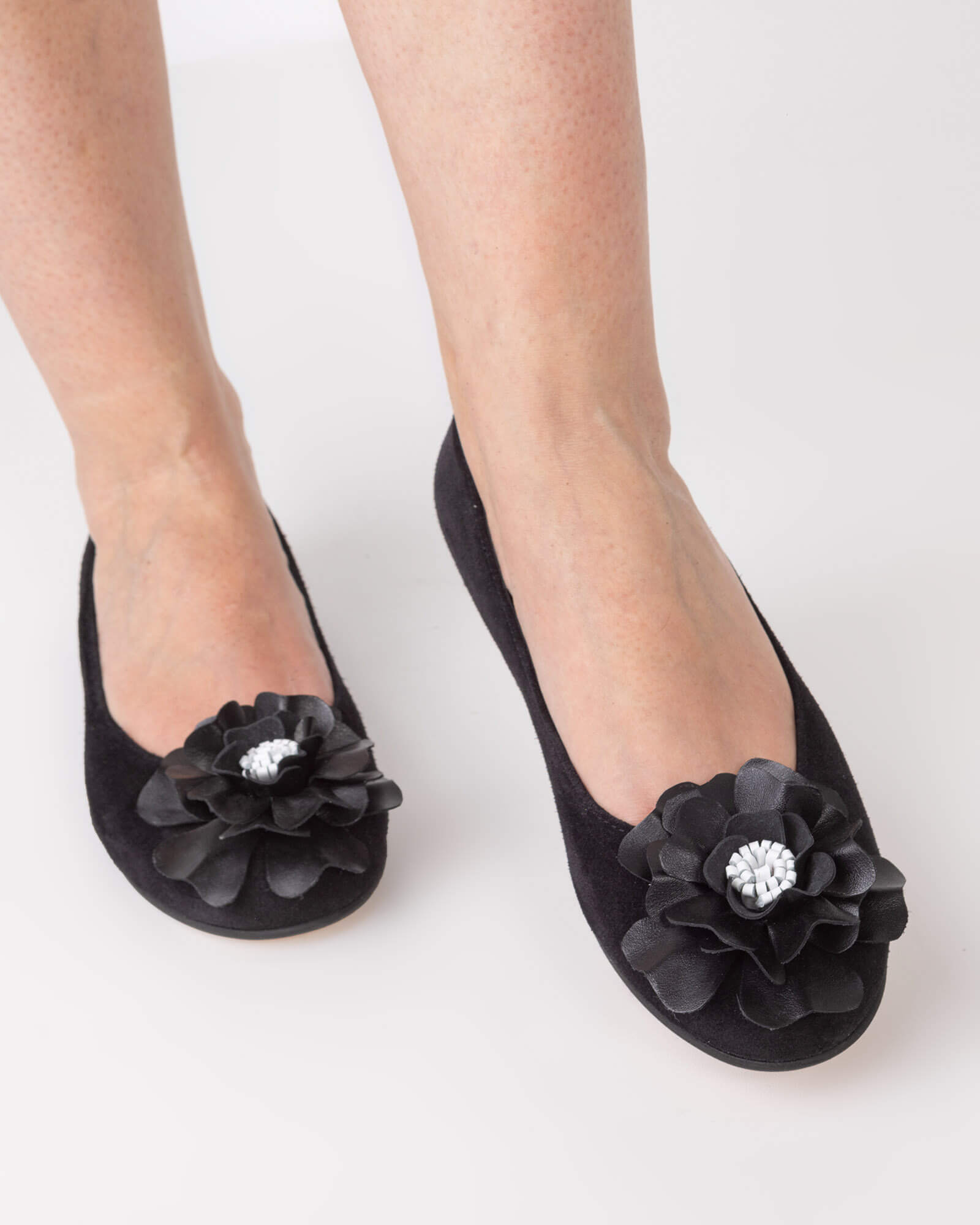 Balerini cu varf rotund Mellie Black