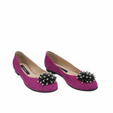 Balerini cu varf rotund Mirya Fuchsia
