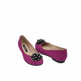 Balerini cu varf rotund Mirya Fuchsia