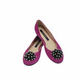 Balerini cu varf rotund Mirya Fuchsia