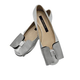 Balerini cu varf rotund Selene Silver