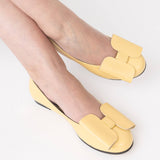 Balerini cu varf rotund Selene Yellow