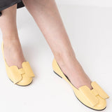 Balerini cu varf rotund Selene Yellow