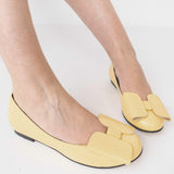 Balerini cu varf rotund Selene Yellow