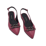 Balerini decupati la spate Anin Fuchsia