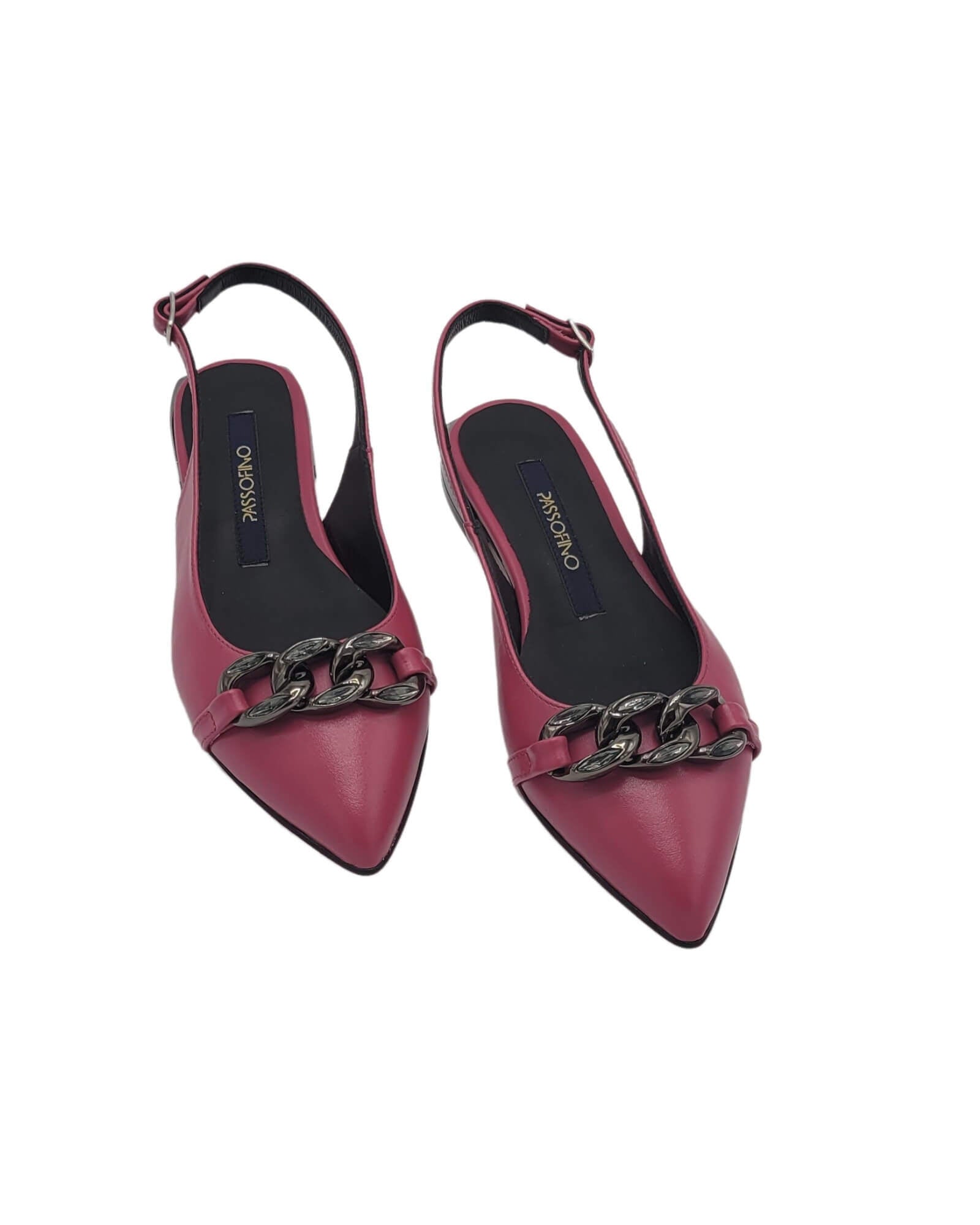 Balerini decupati la spate Anin Fuchsia