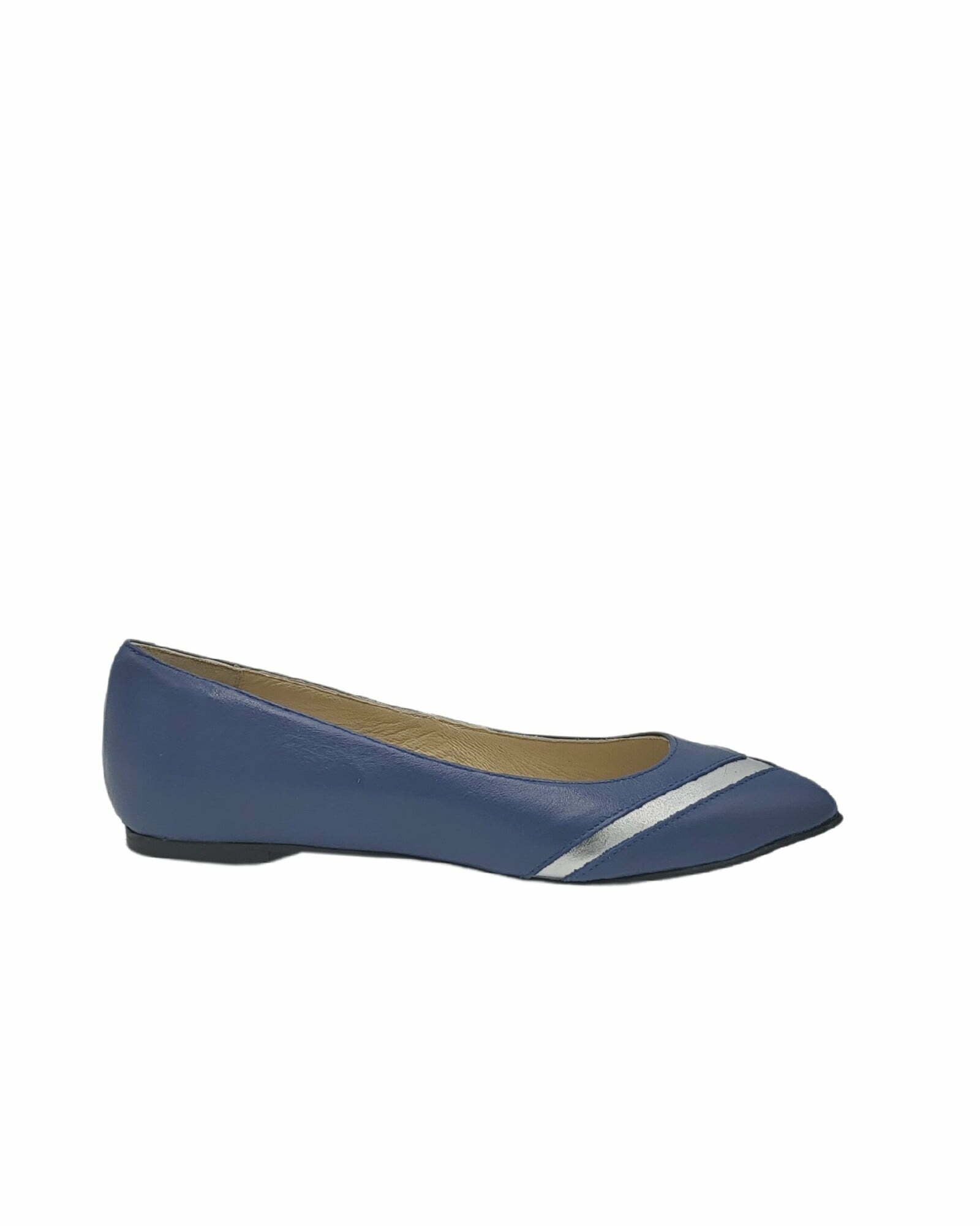 Balerini din piele blue PF1084-38