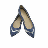Balerini din piele blue PF1084-38