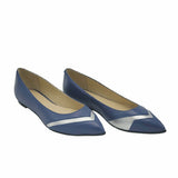 Balerini din piele blue PF1084-38