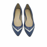 Balerini din piele blue PF1084-38