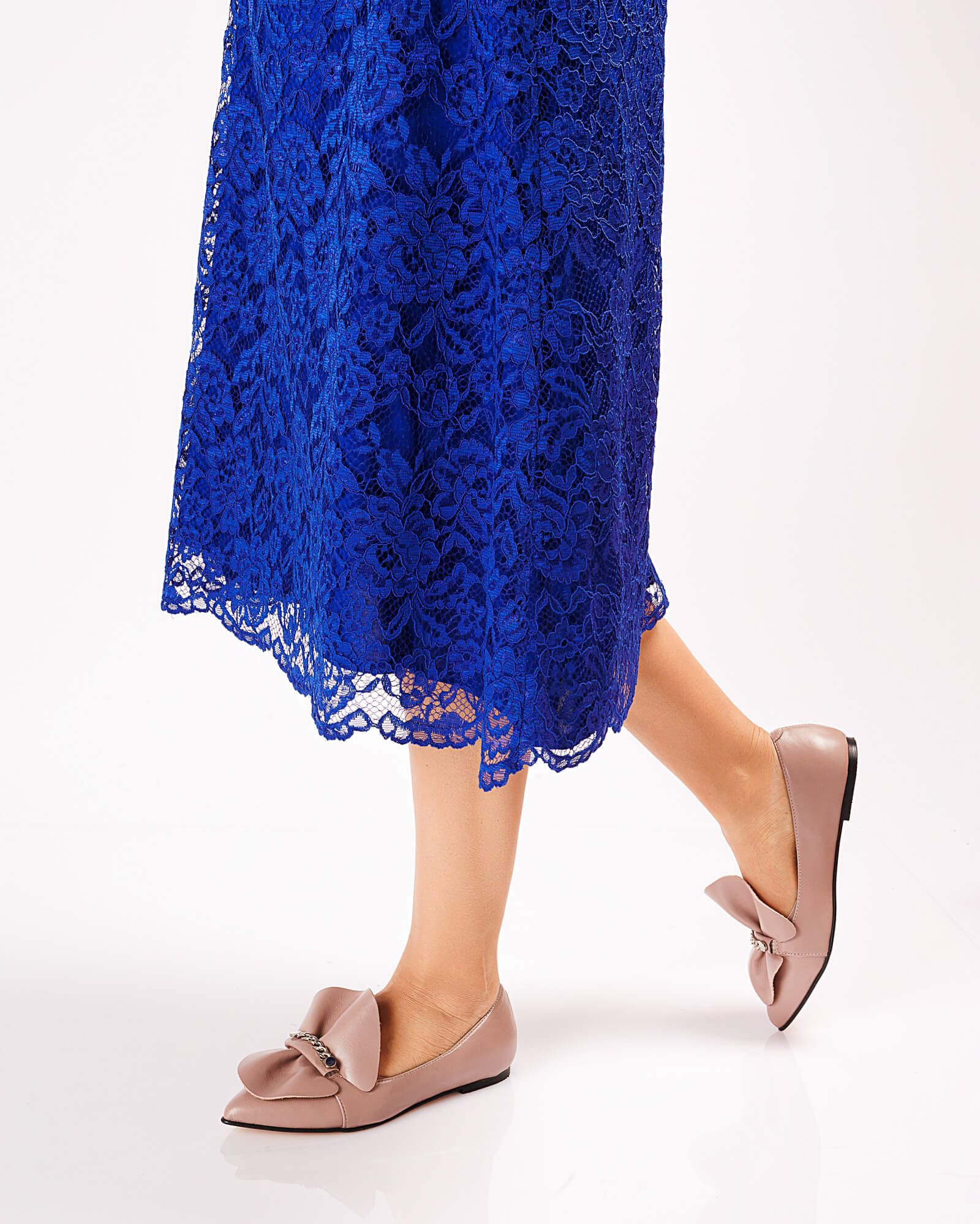 Balerini din piele moale Aretha Camel