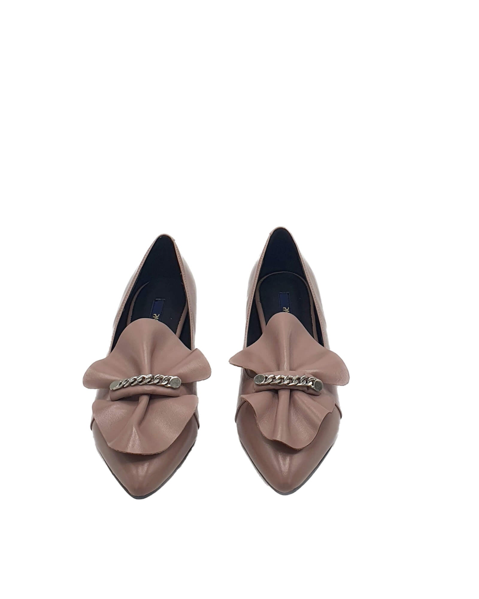 Balerini din piele moale Aretha Camel