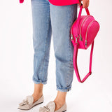 Balerini din piele moale Aretha Grey