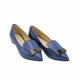 Balerini din piele Noah blue