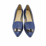 Balerini din piele Noah blue
