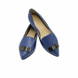 Balerini din piele Noah blue