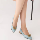 Balerini din piele PF531-21 mint