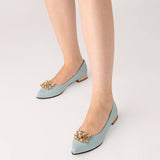Balerini din piele PF531-21 mint