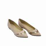 Balerini din piele roz pudra PF1084-38
