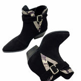Ciocate cu catarama PF0354-19 negru