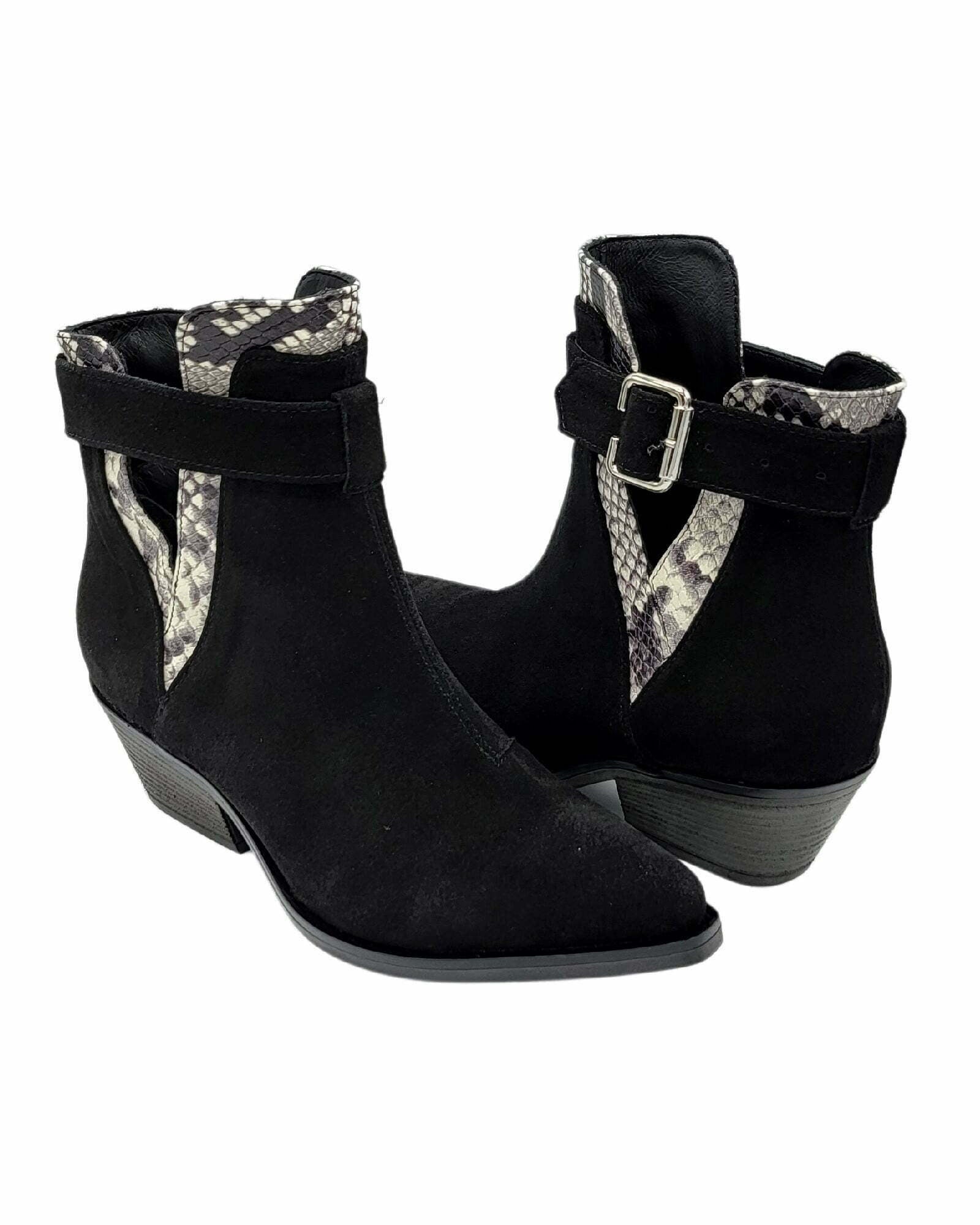 Ciocate cu catarama PF0354-19 negru
