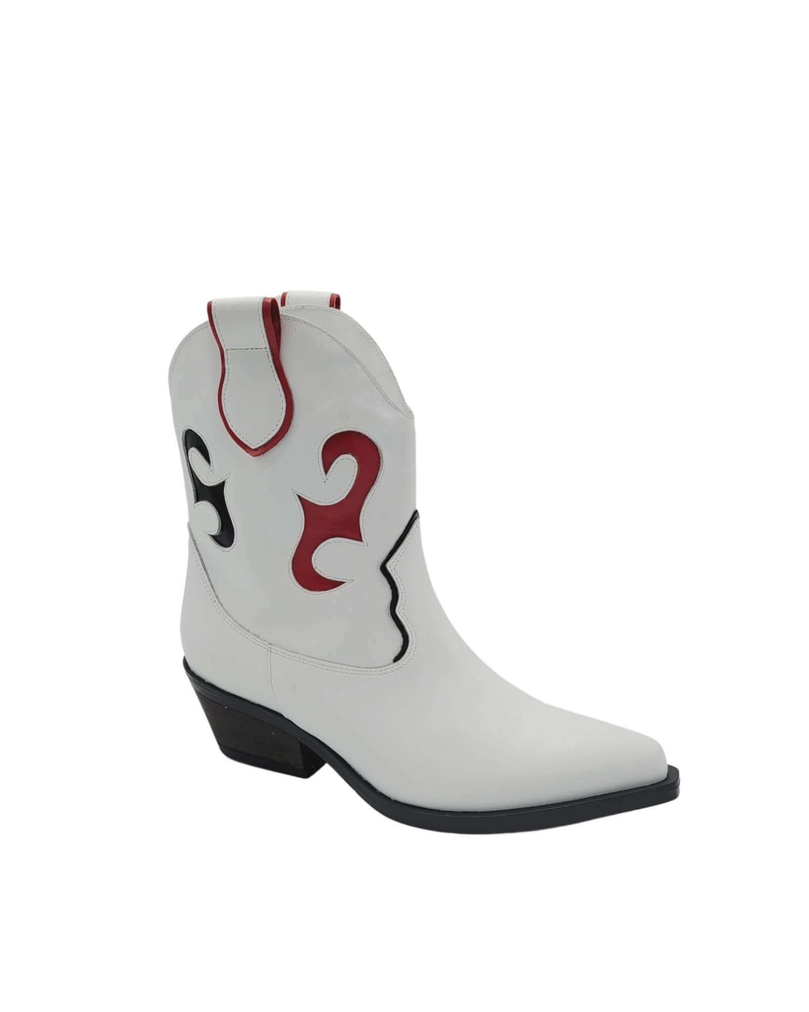Ciocate din piele bizonata Isola White