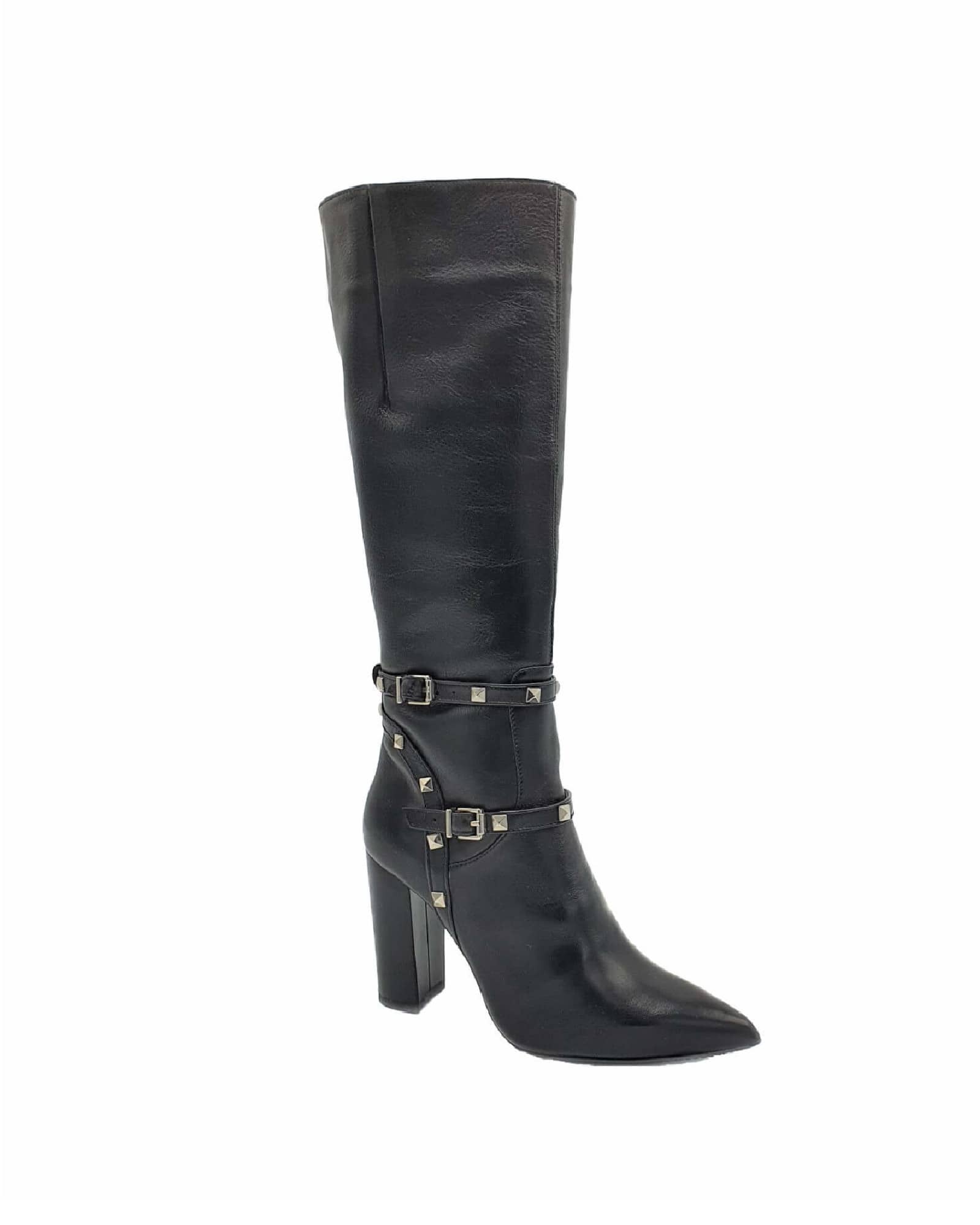 Cizme elegante negre Milano
