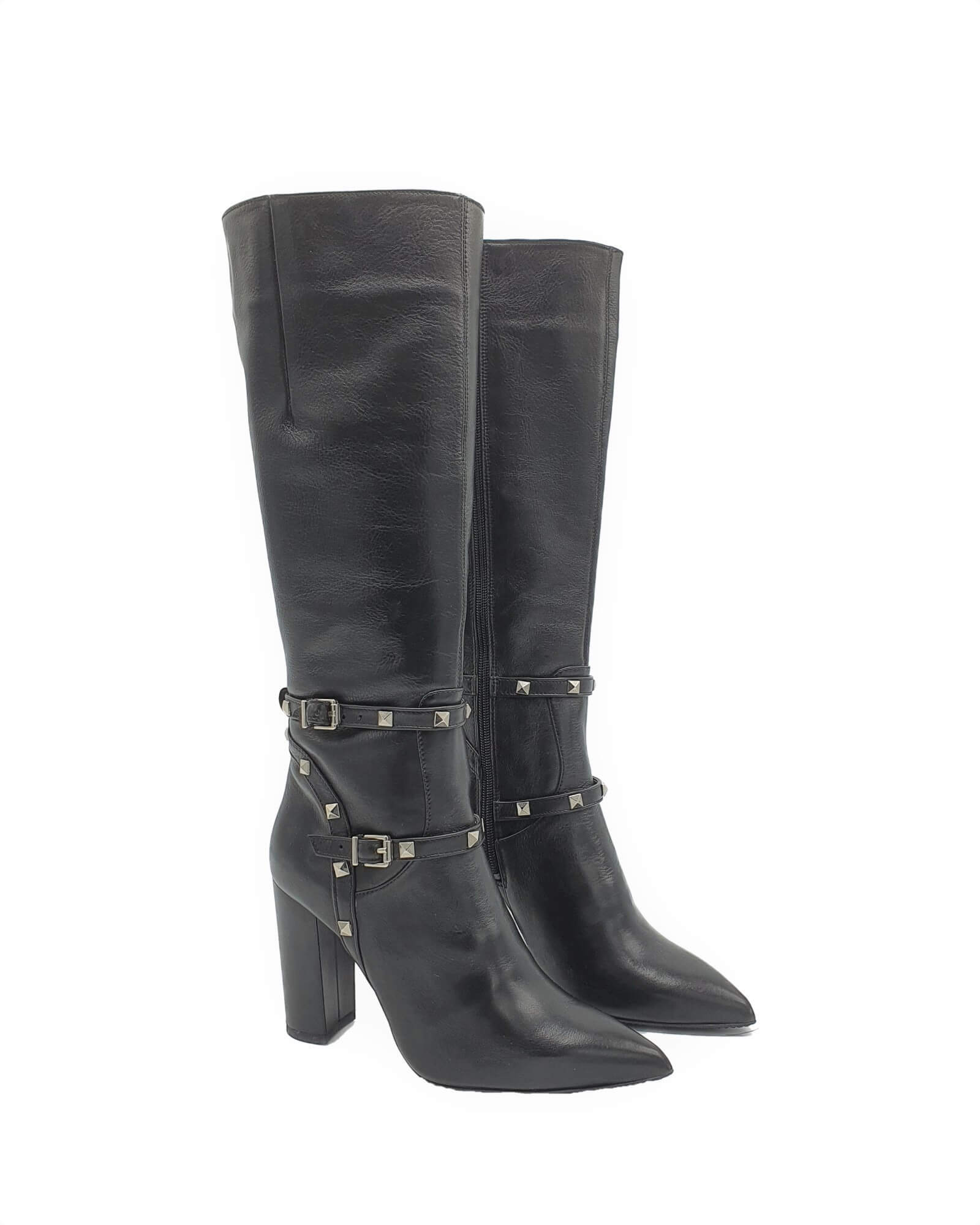 Cizme elegante negre Milano