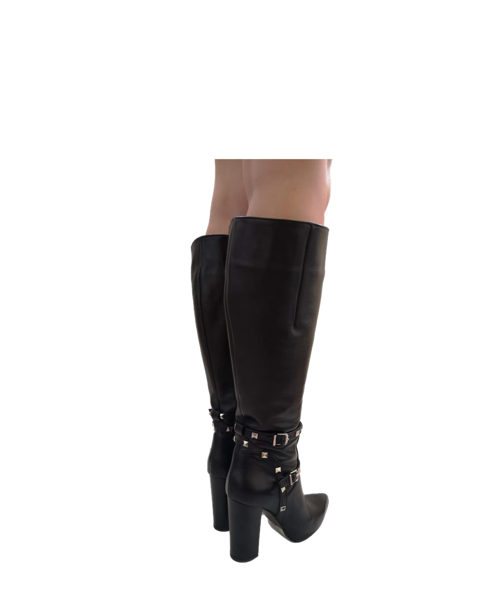 Cizme elegante negre Milano