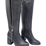 Cizme elegante reglabile PF0166-24 negru