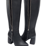 Cizme elegante reglabile PF0166-24 negru