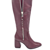 Cizme elegante reglabile PF0166-24 visiniu