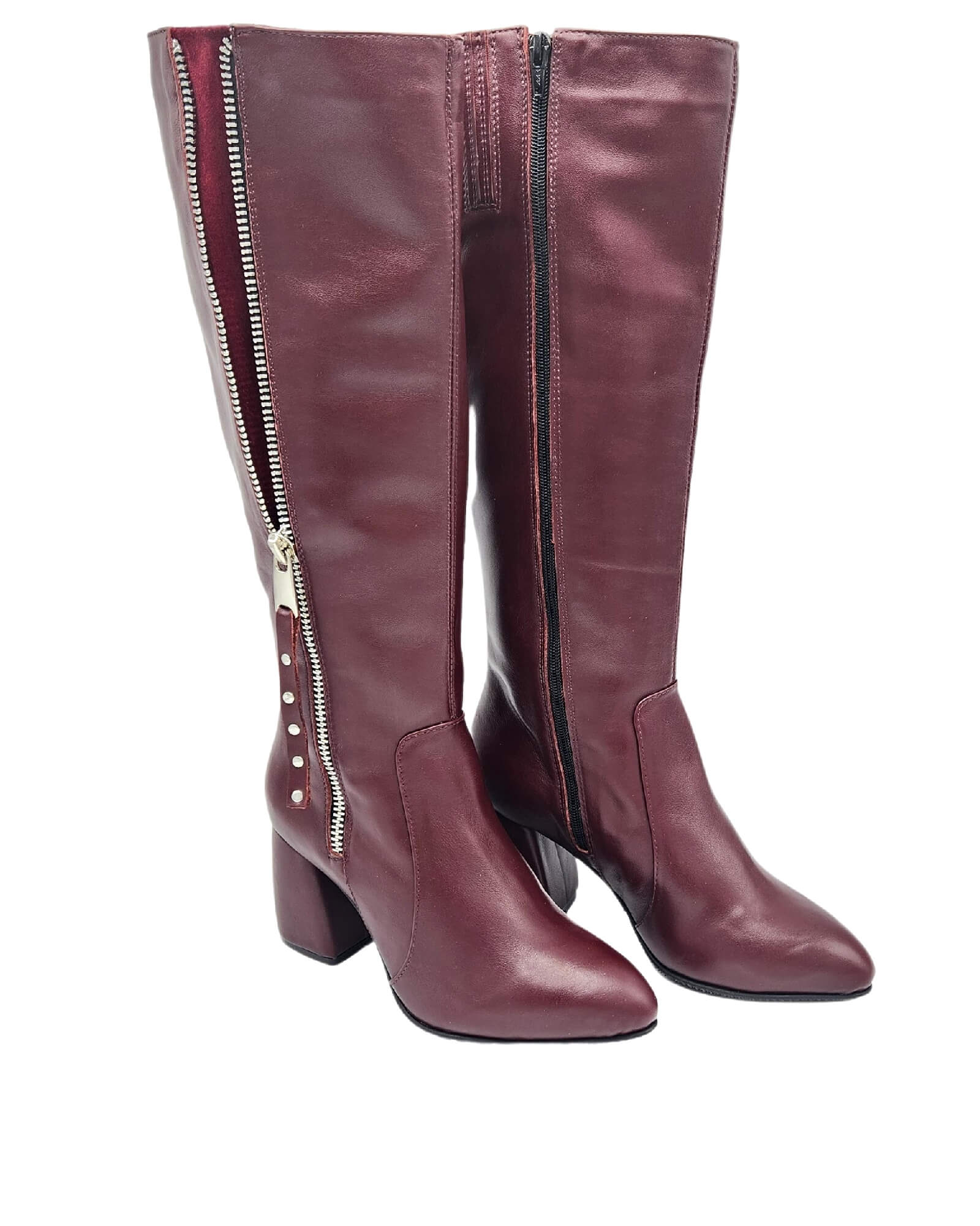 Cizme elegante reglabile PF0166-24 visiniu
