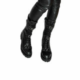 Cizme scurte casual PF56300-19 negru