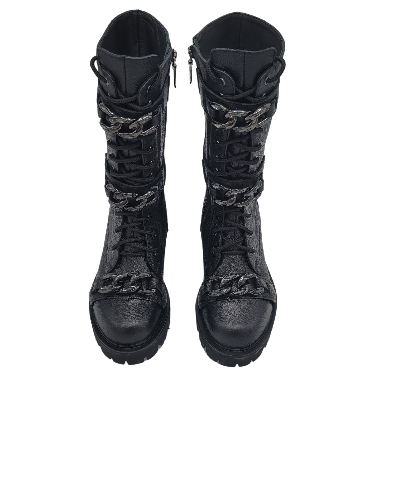 Cizme scurte casual PF56300-19 negru