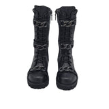 Cizme scurte casual PF56300-19 negru