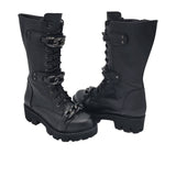 Cizme scurte casual PF56300-19 negru