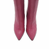 Cizme scurte cu toc Pf0575-3 fucsia