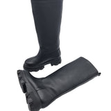 Cizme tip burlan Pavia negru