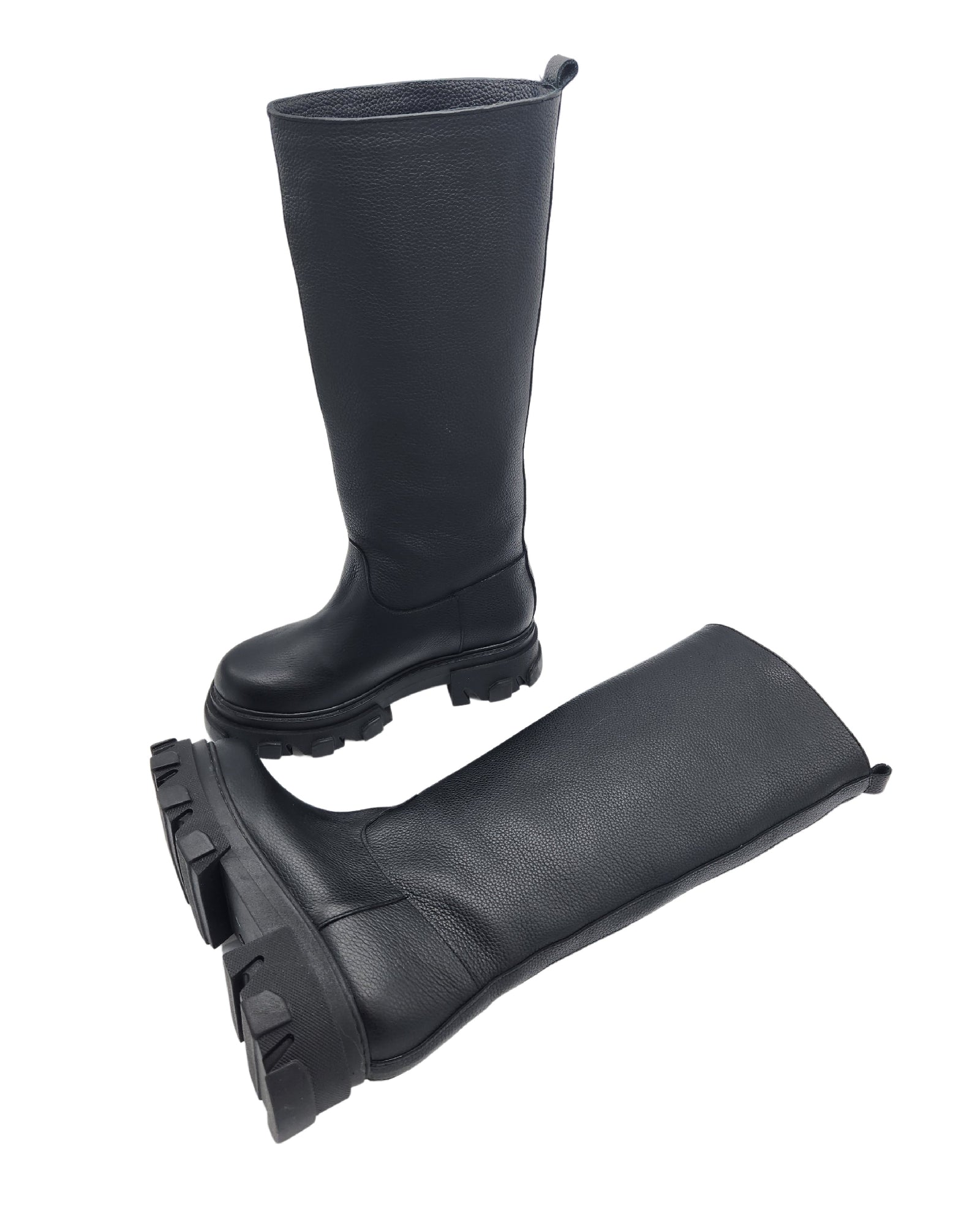Cizme tip burlan Pavia negru