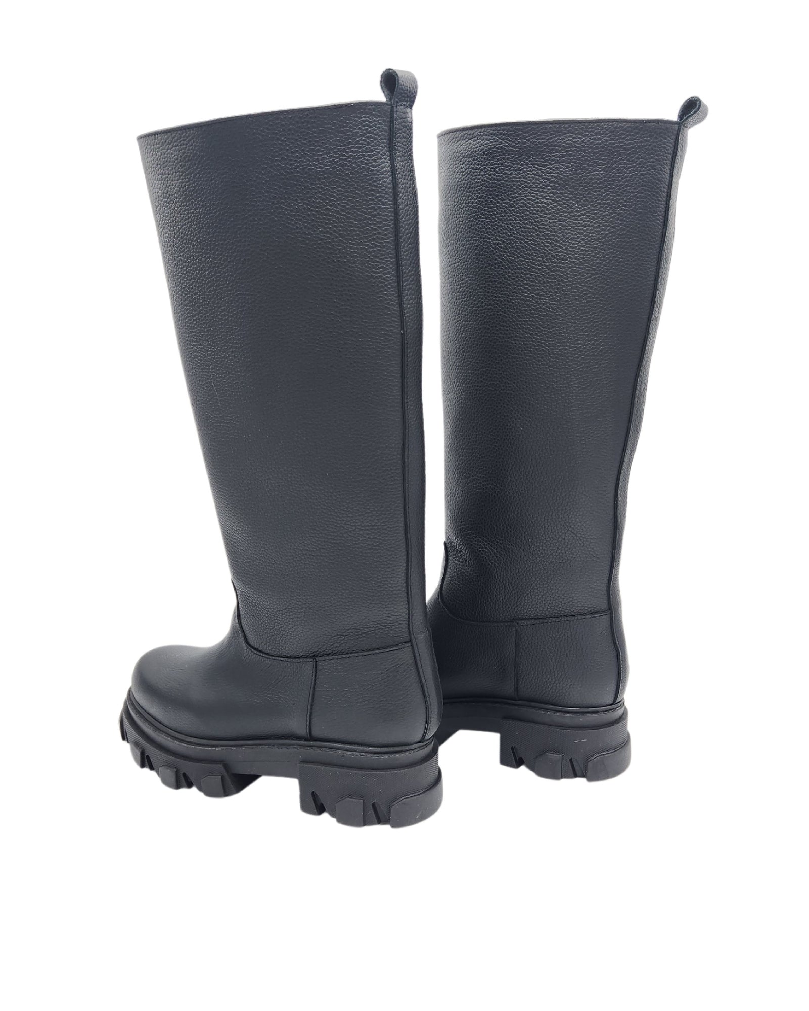 Cizme tip burlan Pavia negru