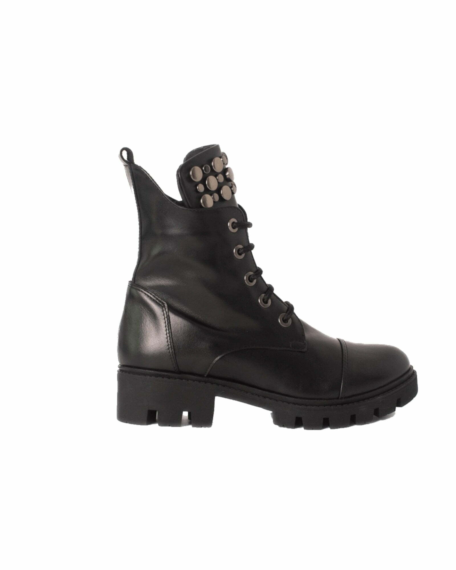 Ghete cu aplicatii metalice Loisa Black