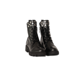Ghete cu aplicatii metalice Loisa Black