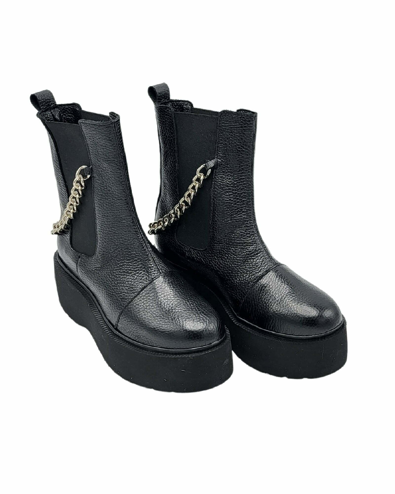 Ghete cu elastic PF261-9 negru
