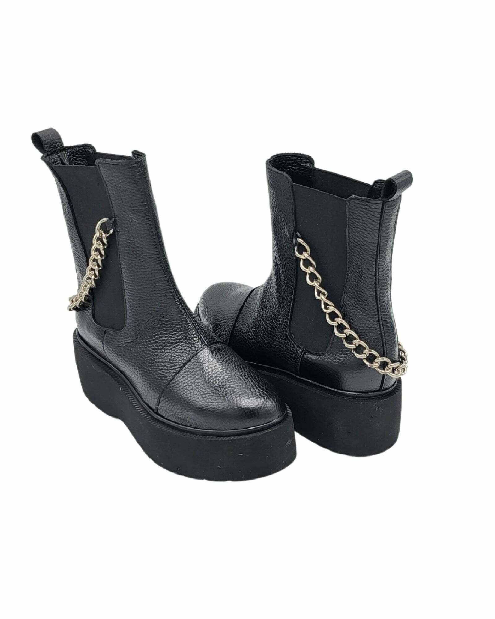 Ghete cu elastic PF261-9 negru