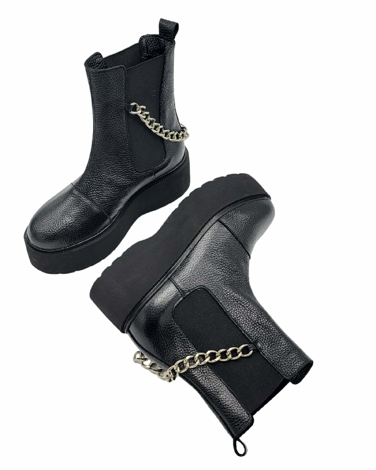 Ghete cu elastic PF261-9 negru