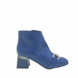 Ghete cu toc jos si accesoriu PF0581-6 blue