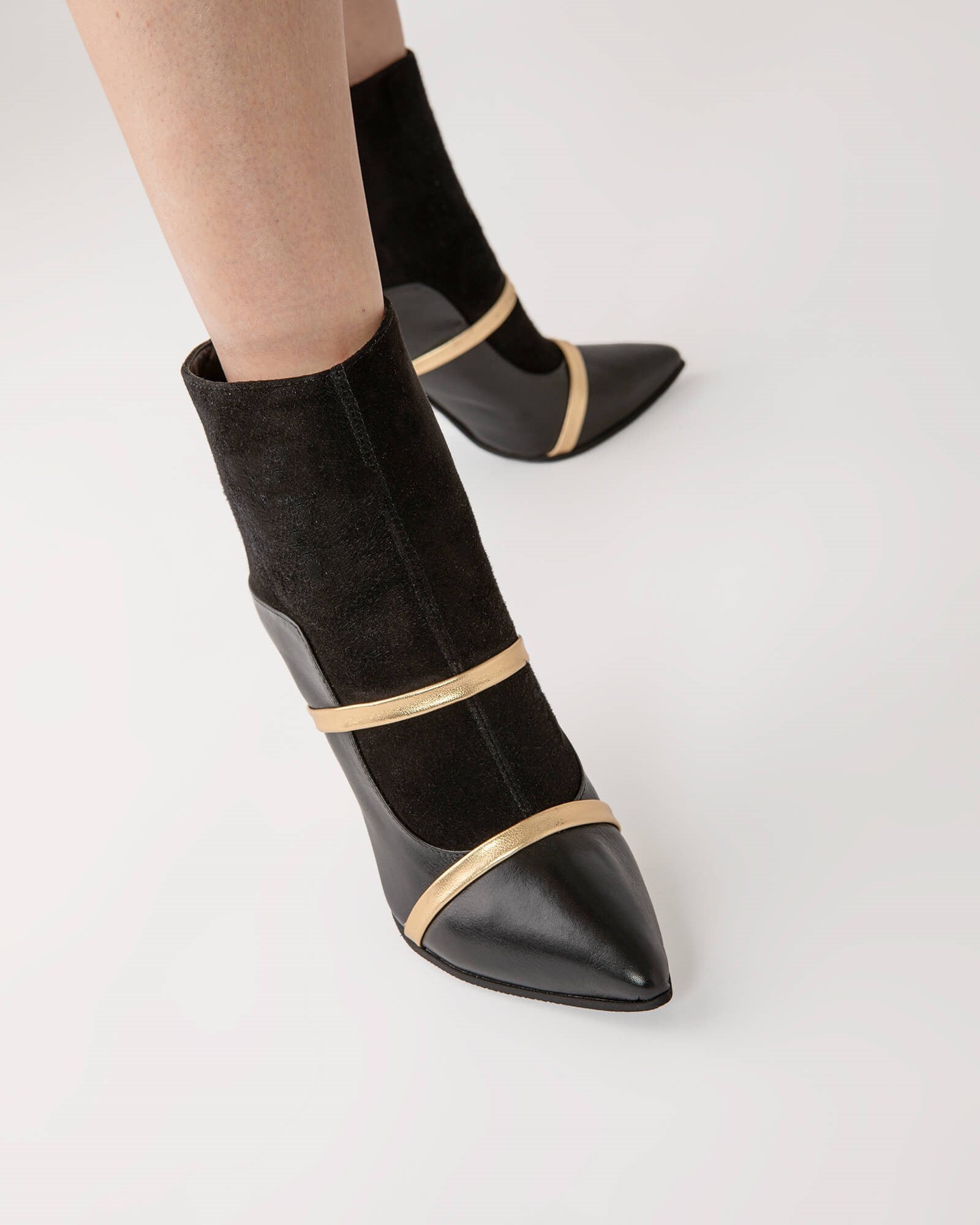 Ghete cu toc stiletto Elegance black