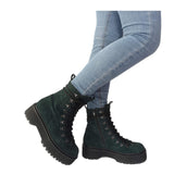 Ghete dama cu siret Ibiza Green
