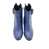 Ghete din piele blue PF002-5